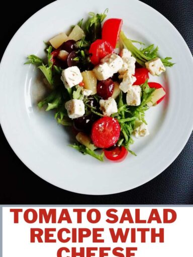 tomato salad recipe with cheese