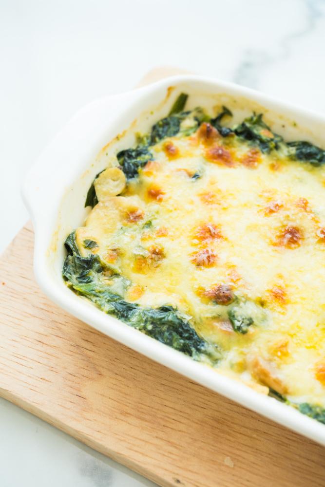 lasagna with spinach