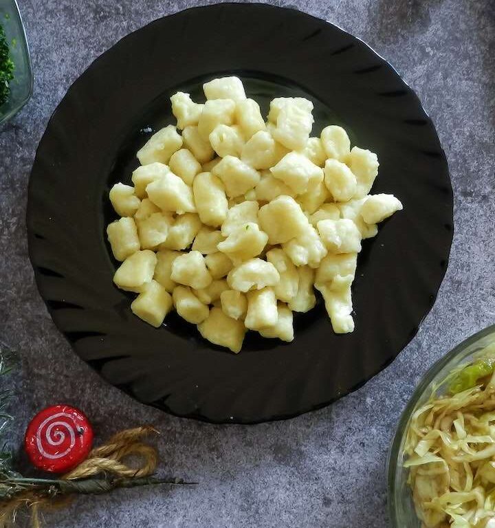 Leftover mashed potato gnocchi