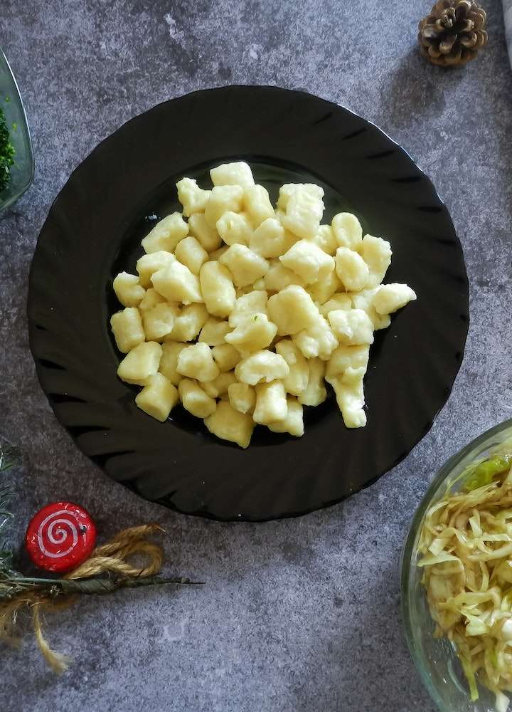 Leftover mashed potato gnocchi