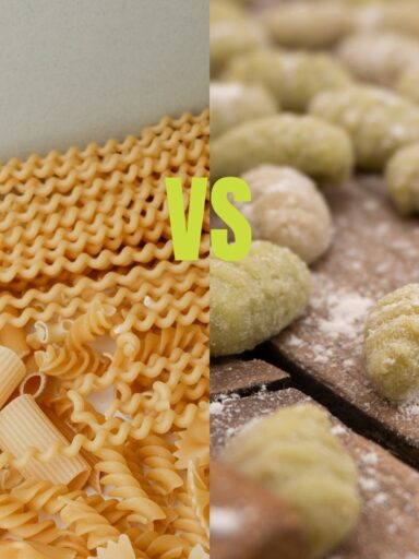 Gnocchi vs Pasta
